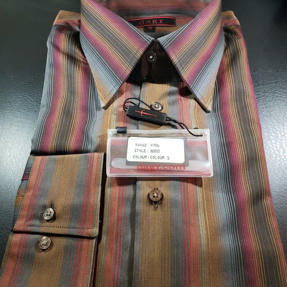 Dagr by Lipson Shirtmakers 16.5 (42) Multi - Picture 3 of 9